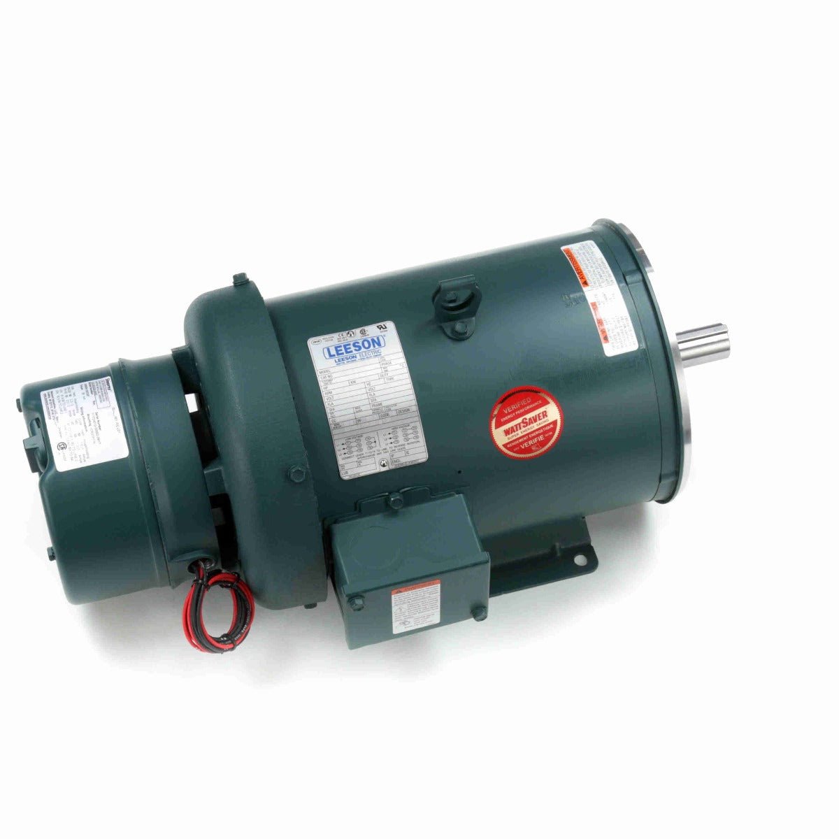 132478.00 Leeson Brake Motor 5HP 1800RPM 184TC TEFC 230/460Volt 3Phase - Square One Electric Motors & Pumps