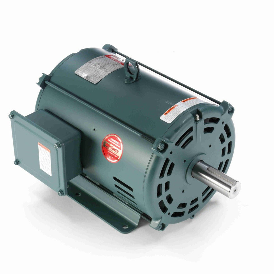 140753.00 Leeson Motor 10HP 3600RPM 213T DP 208 - 230/460Volt 3 Phase - Square One Electric Motors & Pumps