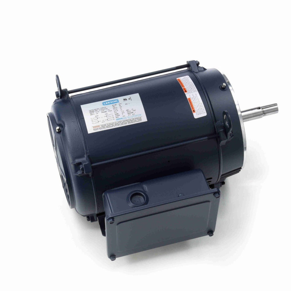 140642.00 Leeson Pump 7.5HP 3470RPM 213JM DP 230Volt 1Phase - Square One Electric Motors & Pumps