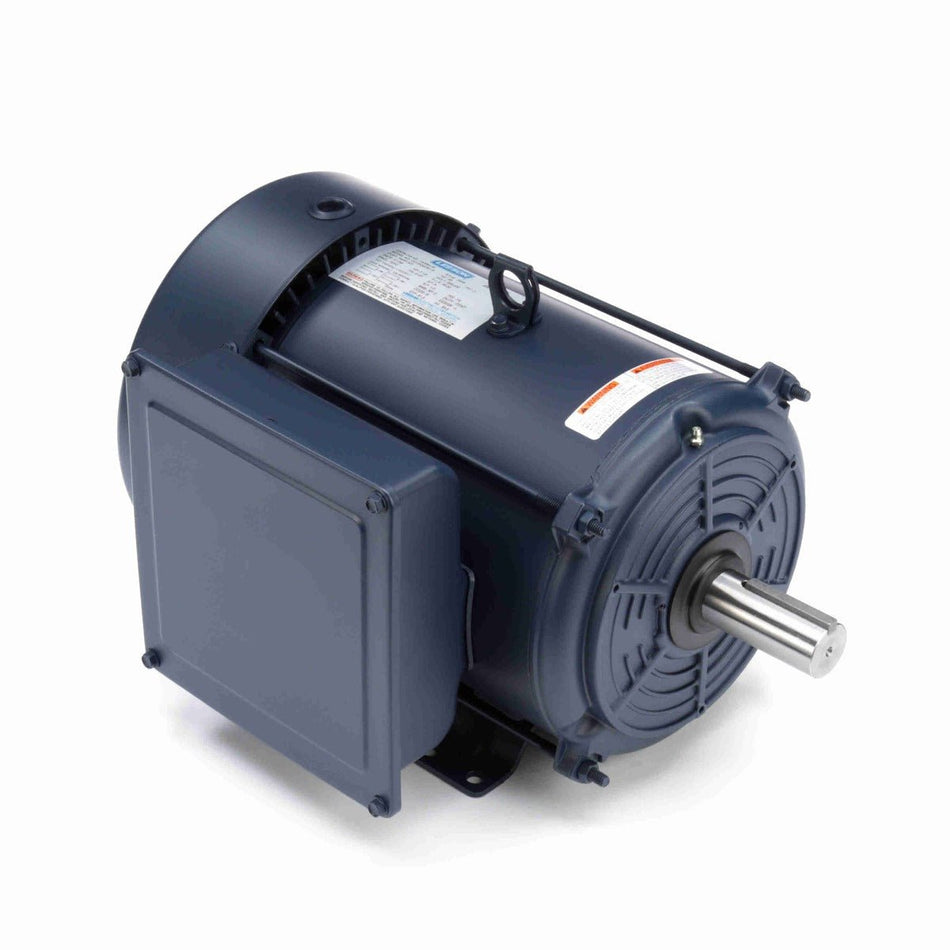 140581.00 Leeson Motor 10HP 1740RPM 215T TEFC 230Volt 1 Phase C215K17FB12 - Square One Electric Motors & Pumps