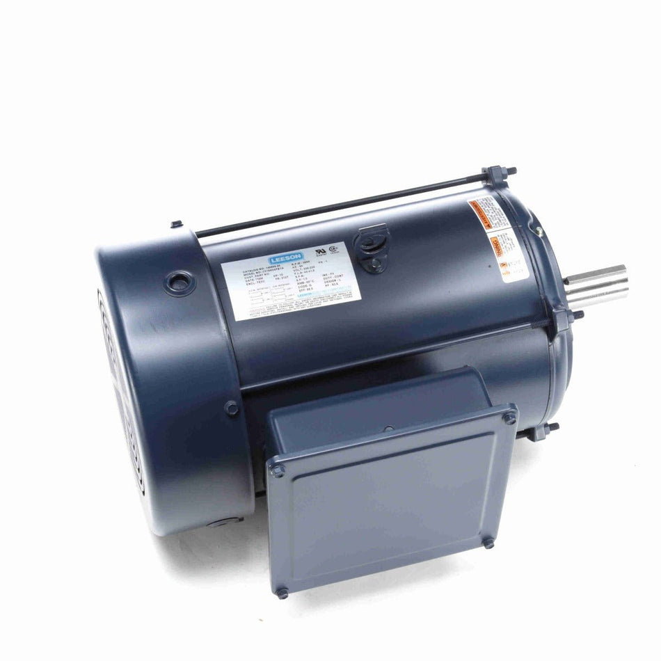 140685.00 Leeson Motor 10HP 3500RPM 215T TEFC 208 - 230Volt 1 Phase C215K34FB1 - Square One Electric Motors & Pumps