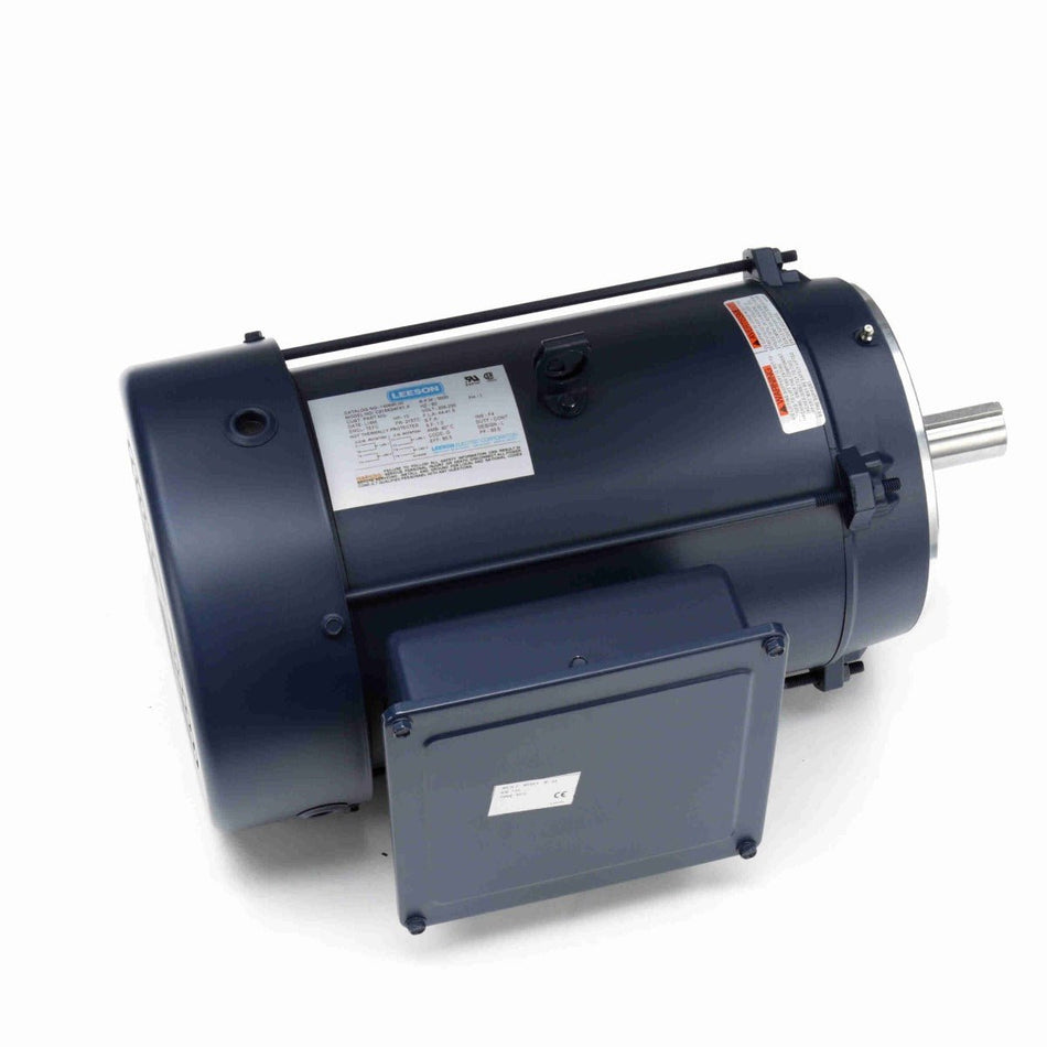 140695.00 Leeson Motor 10HP 3500RPM 215TC TEFC 208 - 230Volt 1 Phase - Square One Electric Motors & Pumps