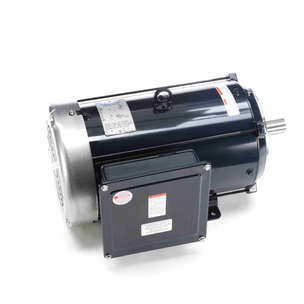 140705.00 Leeson Motor 10HP 1740RPM 215TC TEFC 230Volt 1Phase - Square One Electric Motors & Pumps