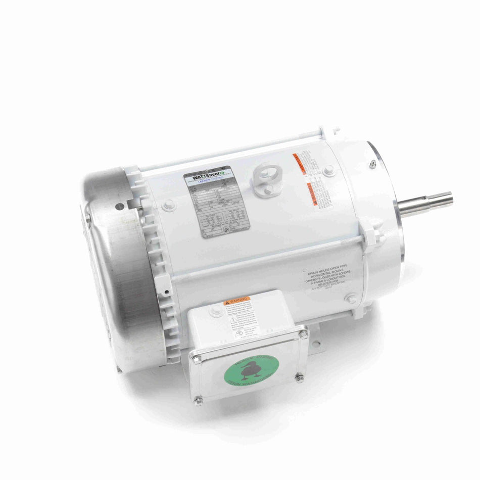 141272.00 Leeson Motor 10HP 1760RPM 215JM TEFC 208 - 230/460Volt 3Phase - Square One Electric Motors & Pumps