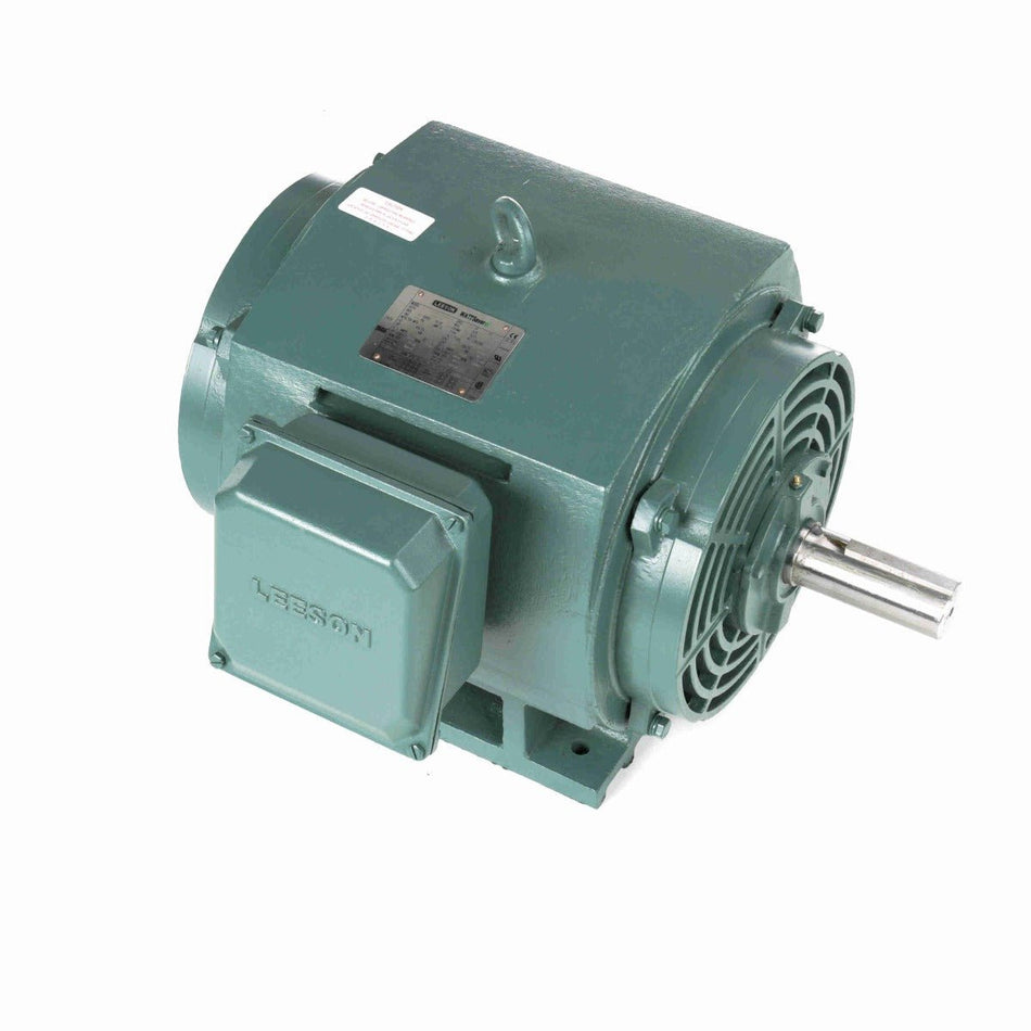 170017.60 Leeson Motor 40HP 1800RPM 324T DP 208 - 230/460V 3 Phase - Square One Electric Motors & Pumps