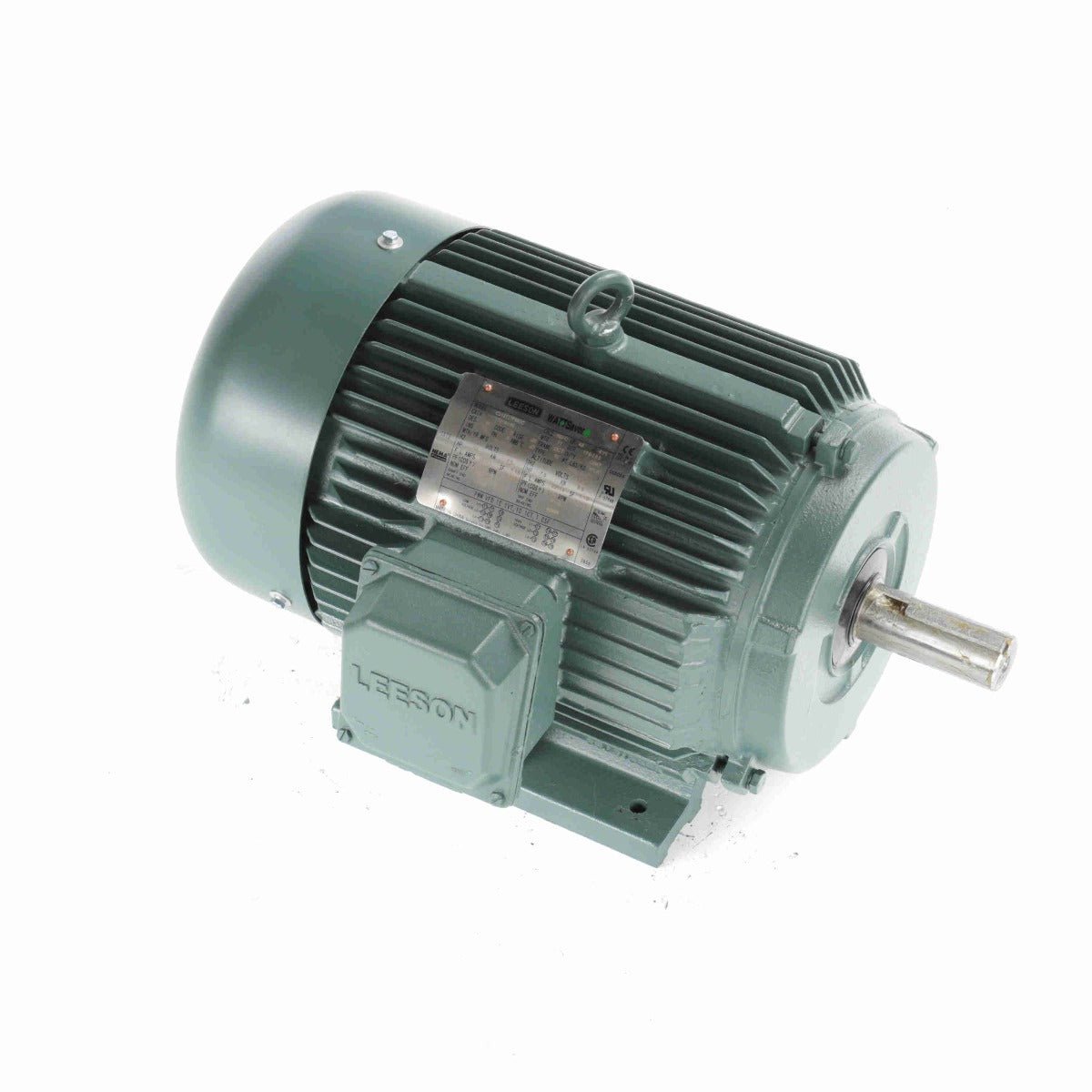 170140.60 Leeson Motor 10HP 1800RPM 215T TEFC 208 - 230/460Volt Three Phase - Square One Electric Motors & Pumps