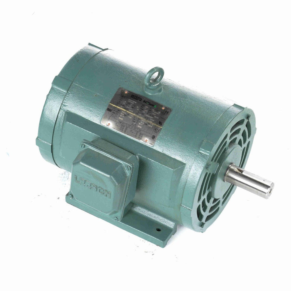 170144.60 Leeson Motor 10HP 1800RPM 215T DP 208 - 230/460Volt Three Phase - Square One Electric Motors & Pumps