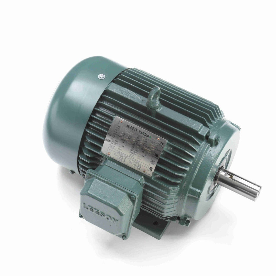 170157.60 Leeson Motor 7.5HP 1770RPM 213T TEFC 208 - 230/460Volt 3 Phase - Square One Electric Motors & Pumps