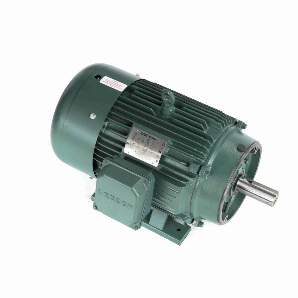 170620.60 Leeson Motor 30HP 3600RPM 286TC TEFC 208 - 230/460Volt 3Phase - Square One Electric Motors & Pumps