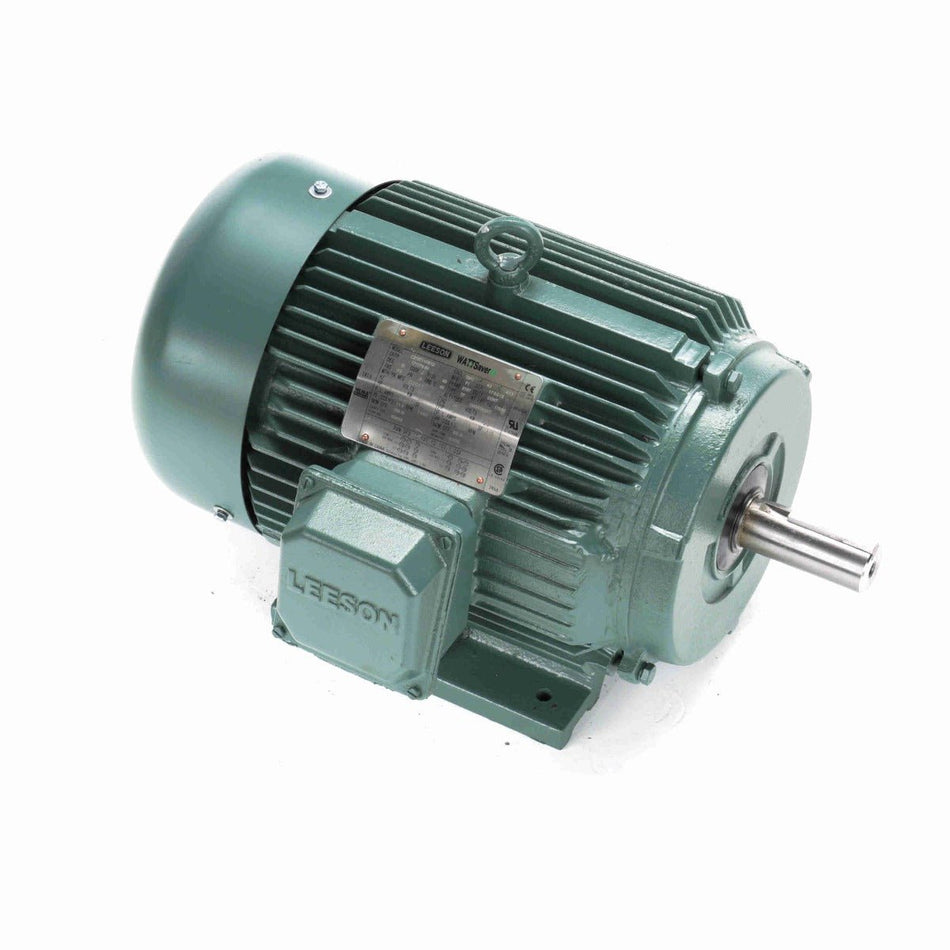 171379.60 Leeson Motor 5HP 1180RPM 215T TEFC 208 - 230/460Volt Three Phase - Square One Electric Motors & Pumps