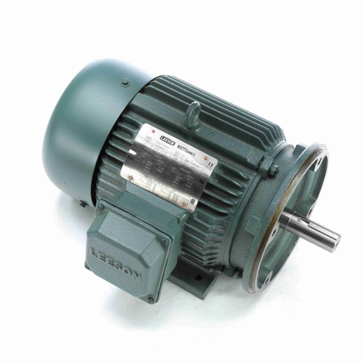 171566.60 Leeson Motor 5HP 1800RPM 184TC TEFC 208 - 230/460Volt 3Phase C184T17FK35 - Square One Electric Motors & Pumps