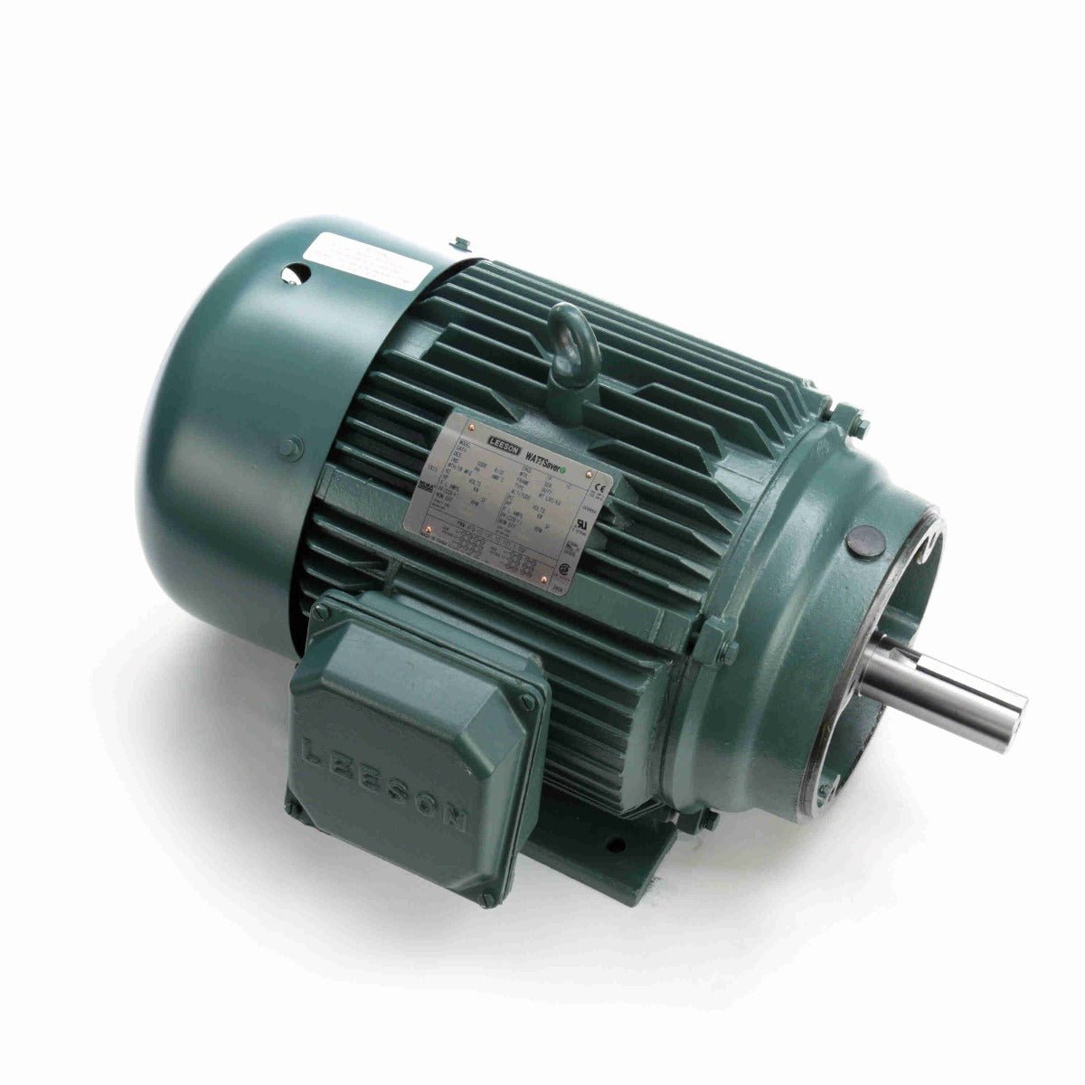 171587.60 Leeson Motor 15HP 1800RPM 254TC TEFC 208 - 230/460Volt 3Phase C254T34FK8 - Square One Electric Motors & Pumps