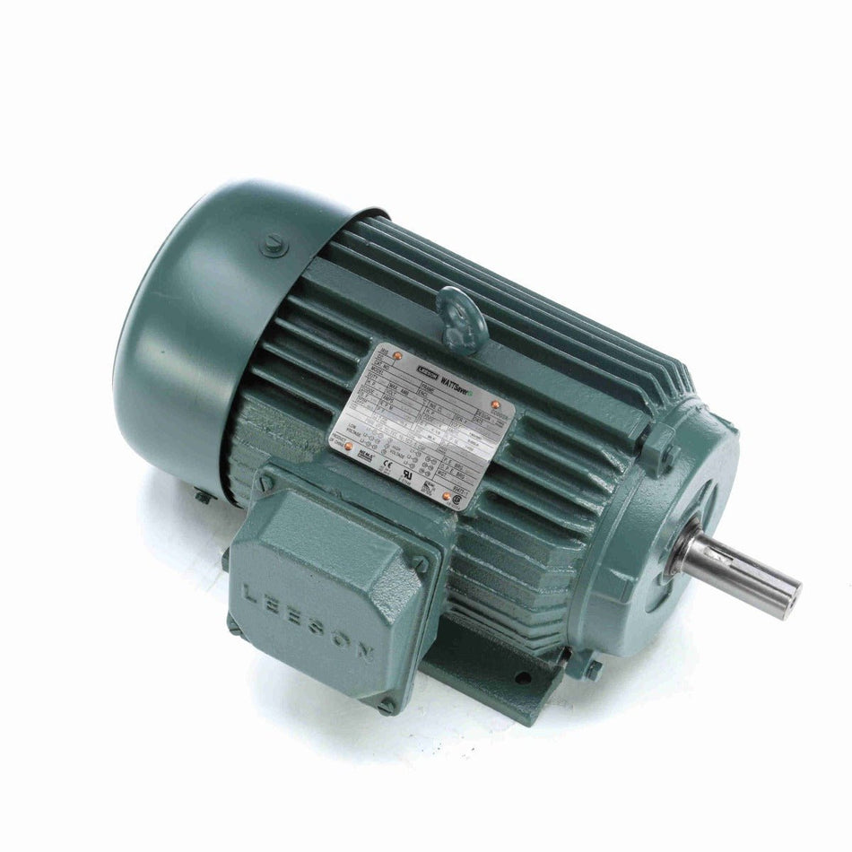 171647.60 Leeson Motor 2HP 1750RPM 145T TEFC 208 - 230/460Volt Three Phase - Square One Electric Motors & Pumps
