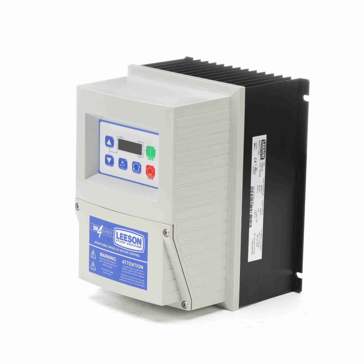 174654.00 Leeson Vector VFD Drive 1.5HP 115/230V 6AMPS Phase: 1IN/3OUT - Square One Electric Motors & Pumps