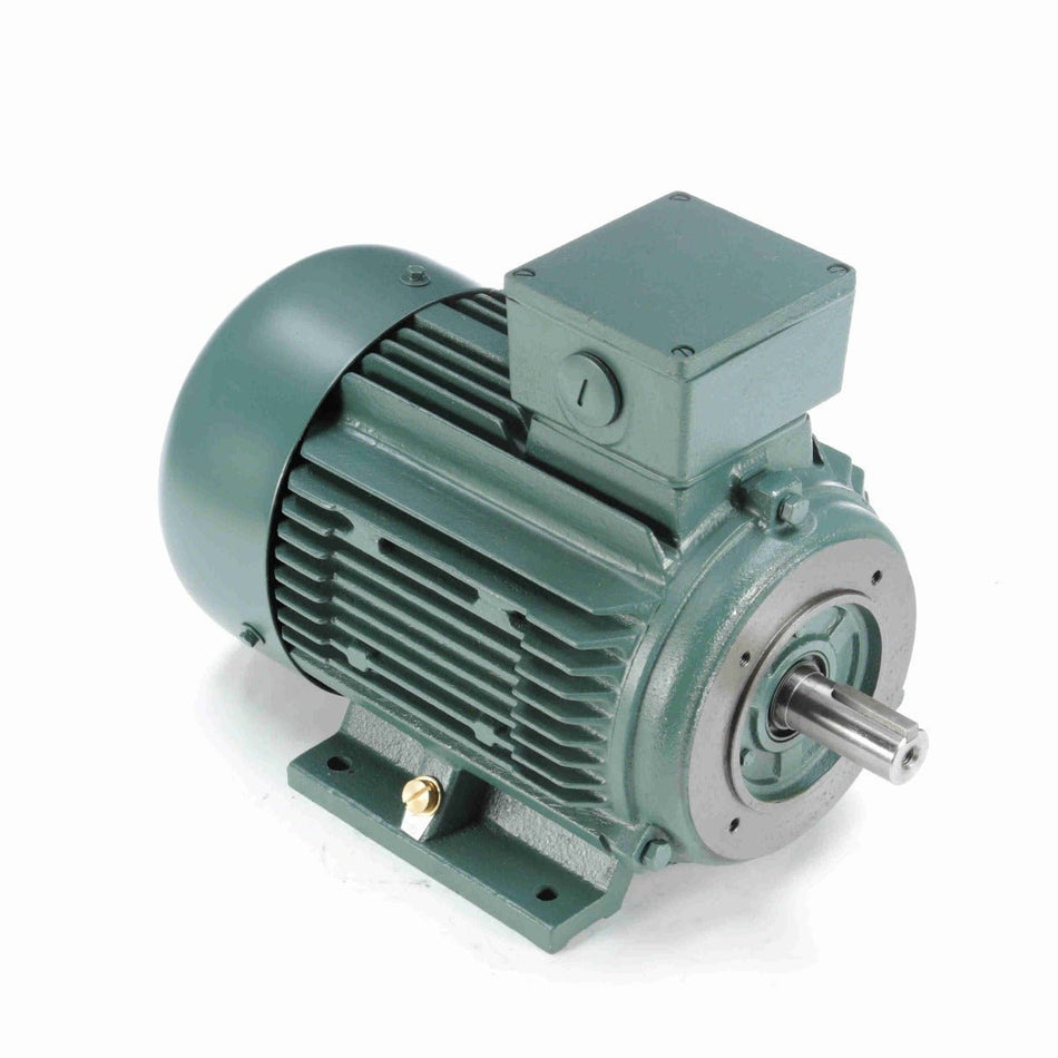 193372.60 Leeson Motor 10HP - 7.5KW 1200RPM 160MC IP55 230/460Volt 3Phase - Square One Electric Motors & Pumps