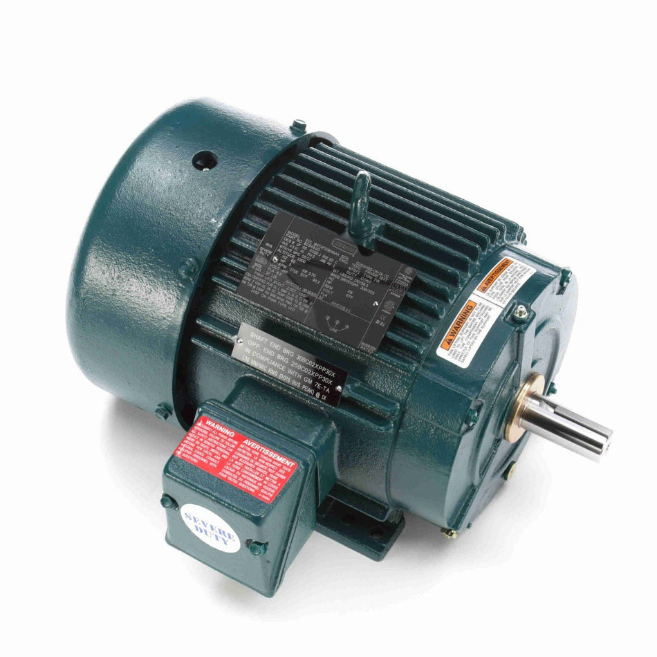 811549.00 Leeson Motor 5HP 1755RPM 184T TEFC 460Volt 3Phase 184THFS19045 - Square One Electric Motors & Pumps