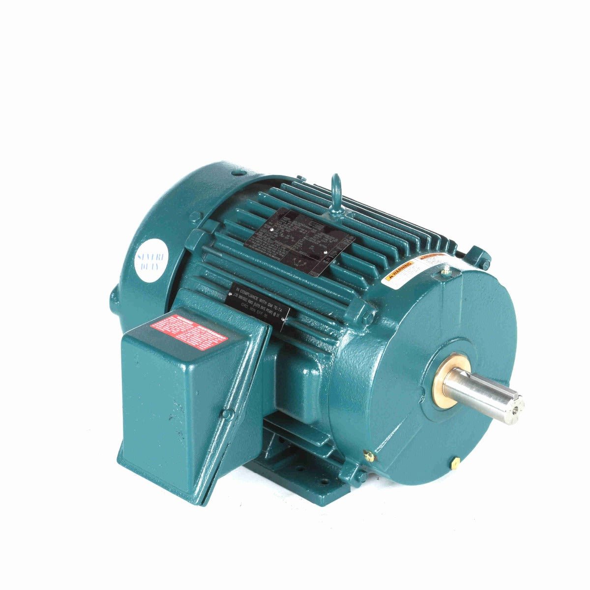 811550.00 Leeson Motor 7.5HP 3540RPM 213T TENV 460Volt 3Phase 213THTS19008 - Square One Electric Motors & Pumps