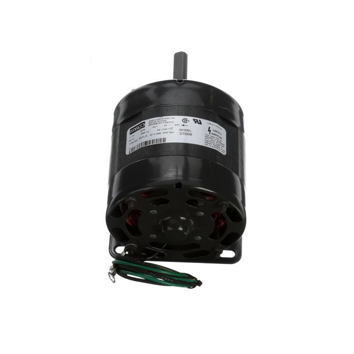 D1006 Fasco Motor 1/4 HP, 1600 RPM, 115 V, 1 Phase