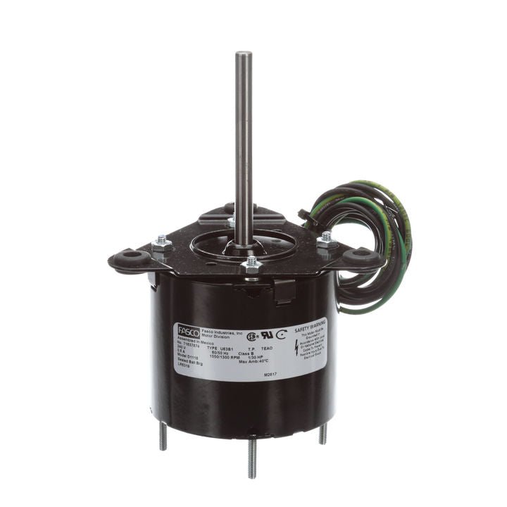 D1118 Fasco Motor 1/30 HP, 1500 RPM, 240 V, 1 Phase