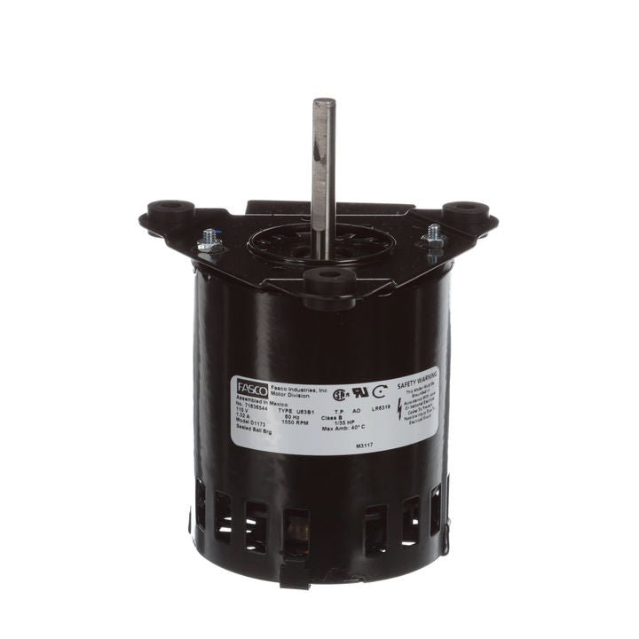 D1173 Fasco Motor 1/30 HP, 1500 RPM, 115 V, 1 Phase