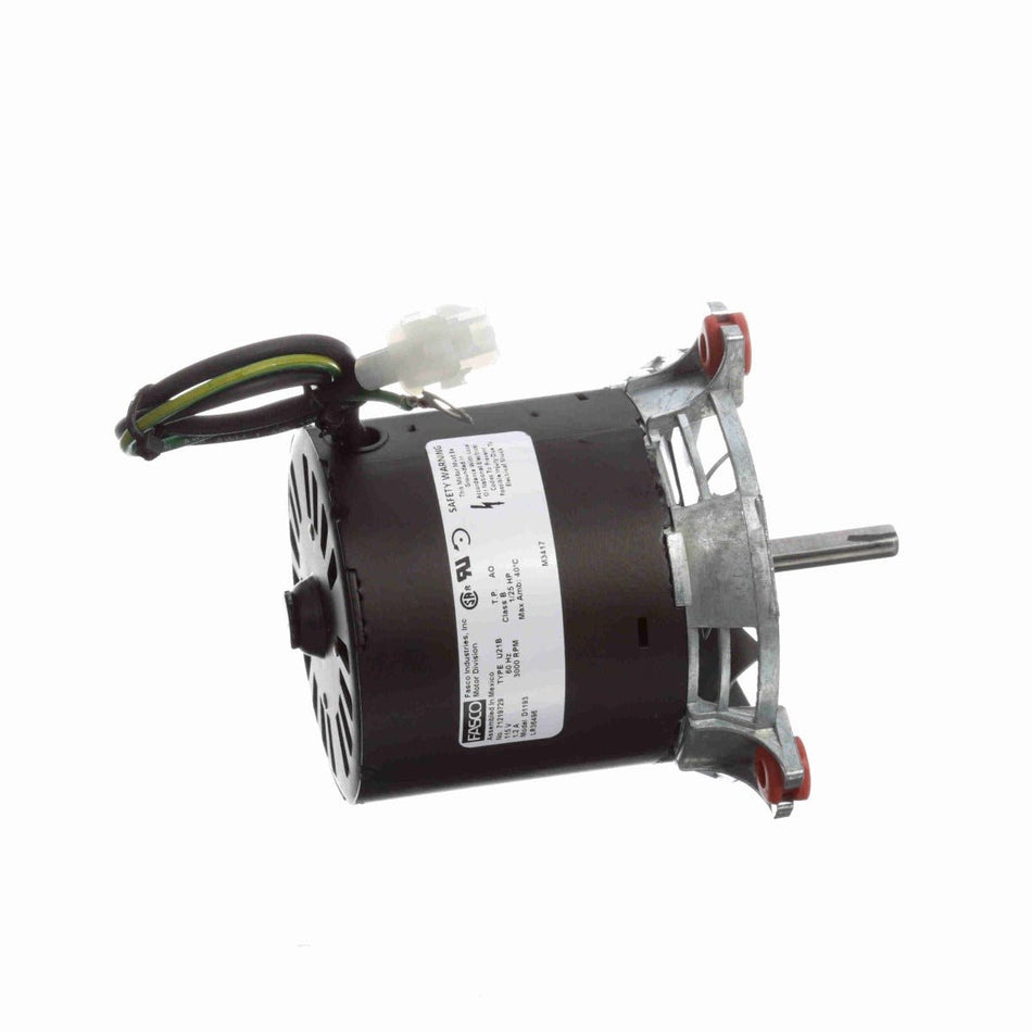 D1193 Fasco Blower 1/22HP 3000RPM 3.3" Open 115Volt 1 Phase CCW - Square One Electric Motors & Pumps