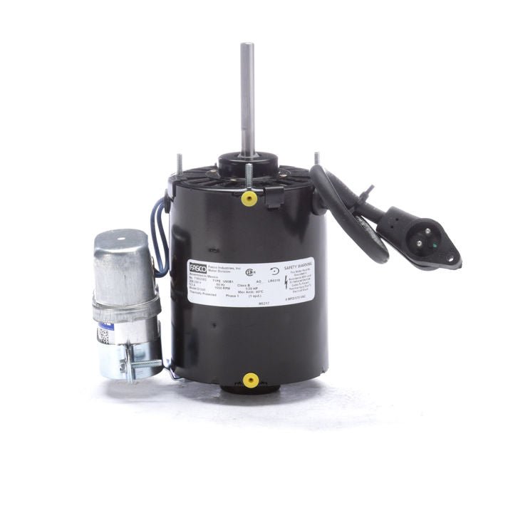 D1245 Fasco Motor 1/20HP 1550RPM 3.3" Open 230Volt 1 Phase CCW - Square One Electric Motors & Pumps