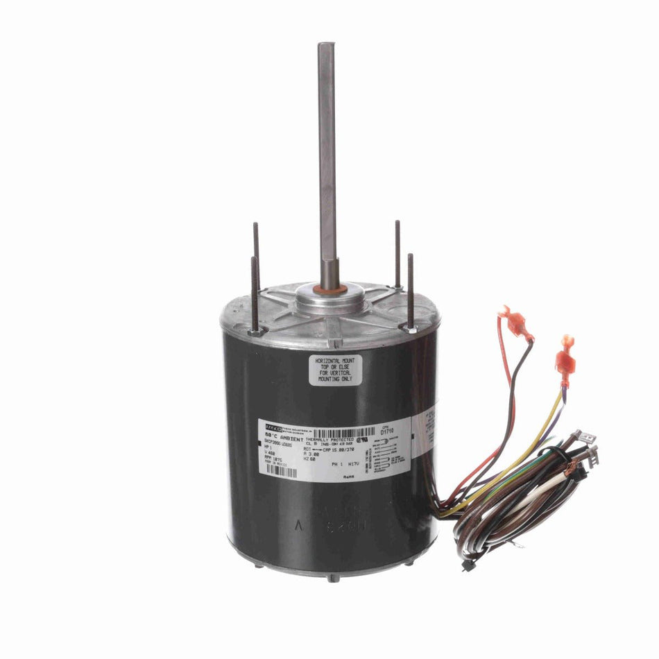 D1710 Fasco Motor 1 HP, 1075 RPM, 460 V, 1 Phase
