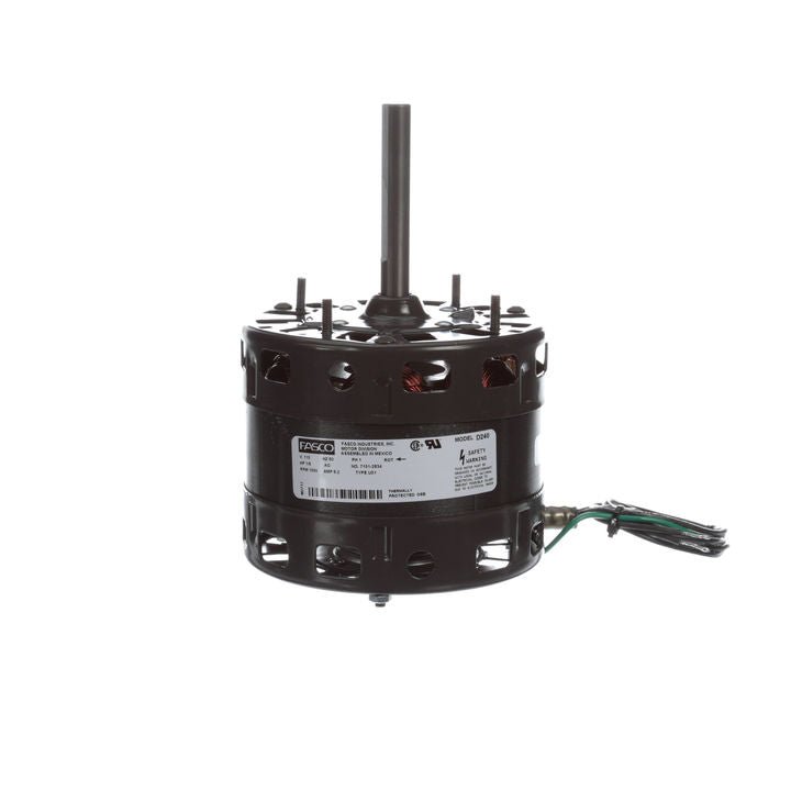 D240 Fasco Motor 1/6 HP, 1050 RPM, 115 V, 1 Phase 