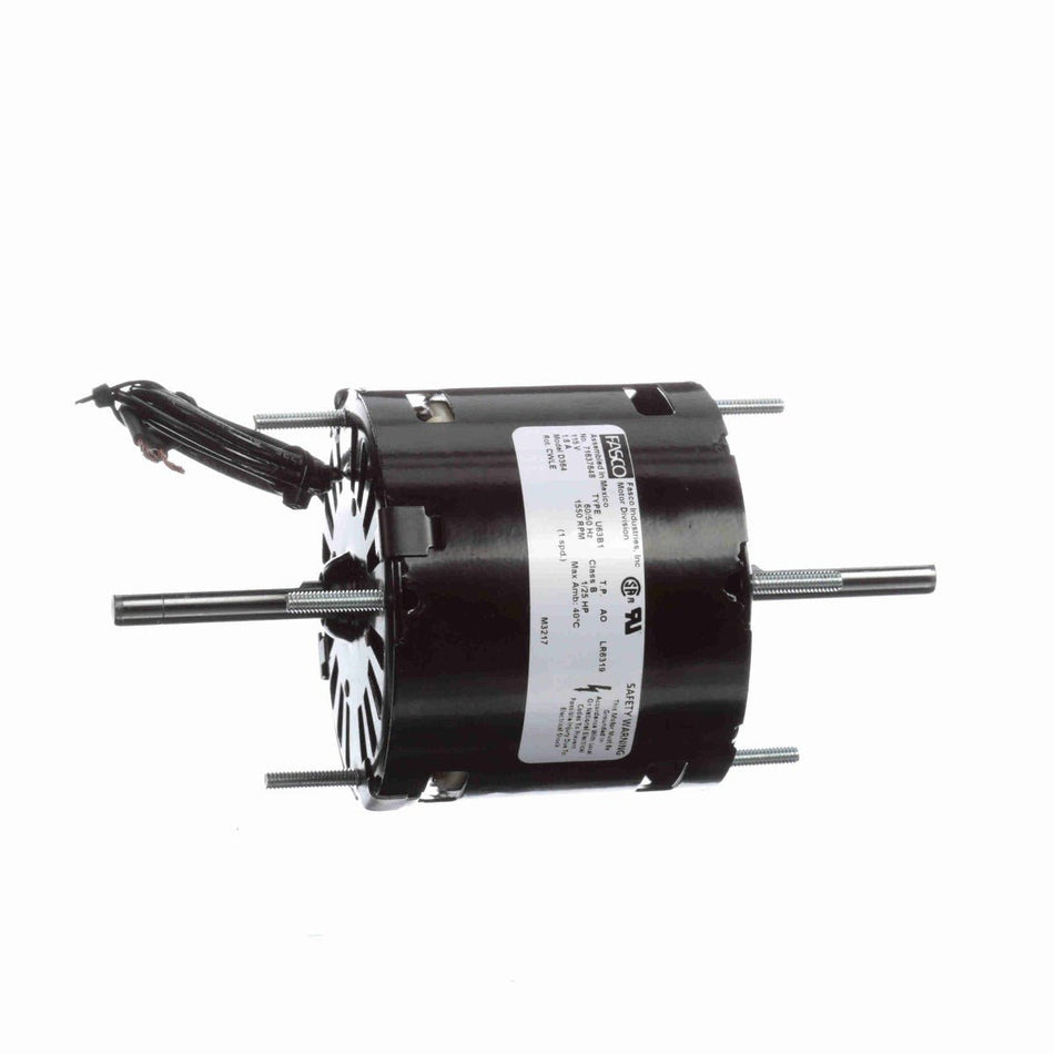 D364 Fasco Motor 1/25 HP, 1500 RPM, 115 V, 1 Phase 