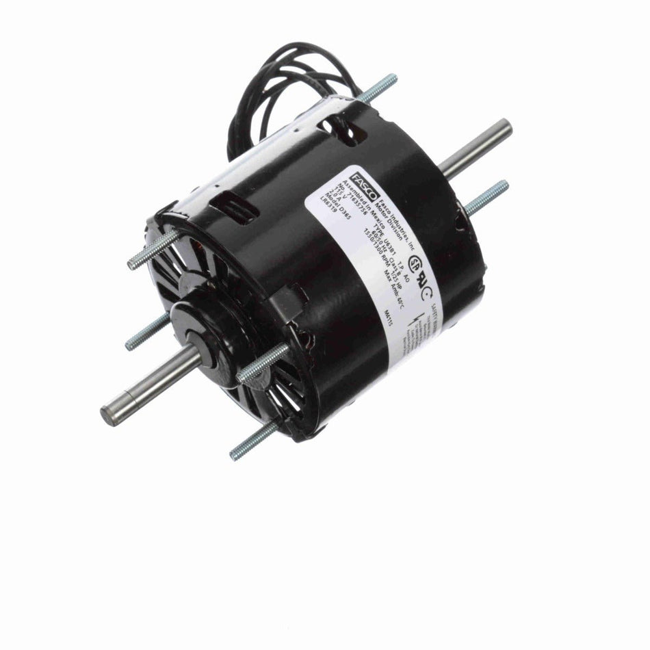 D365 Fasco Motor 1/25 HP, 1500 RPM, 115 V, 1 Phase 