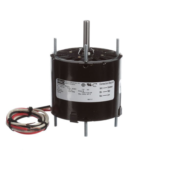 D532 Fasco Motor 1/30 HP, 1500 RPM, 115 V, 1 Phase