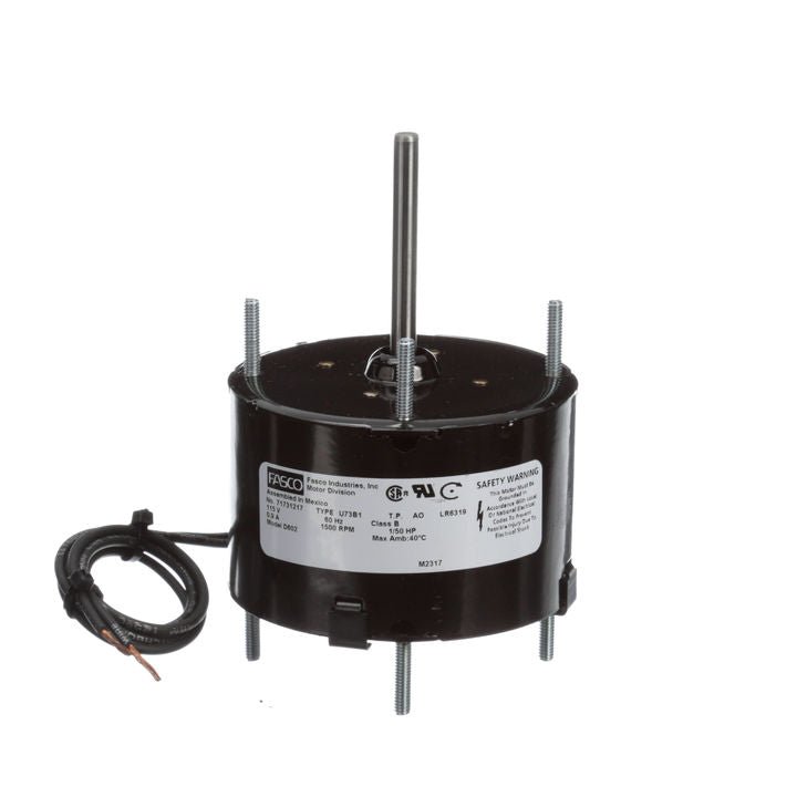 D602 Fasco Motor 1/50 HP, 1500 RPM, 115 V, 1 Phase 
