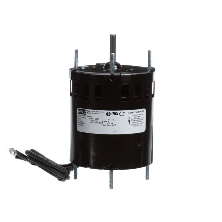 D608 Fasco Motor 1/50 HP, 3000 RPM, 230 V, 1 Phase 