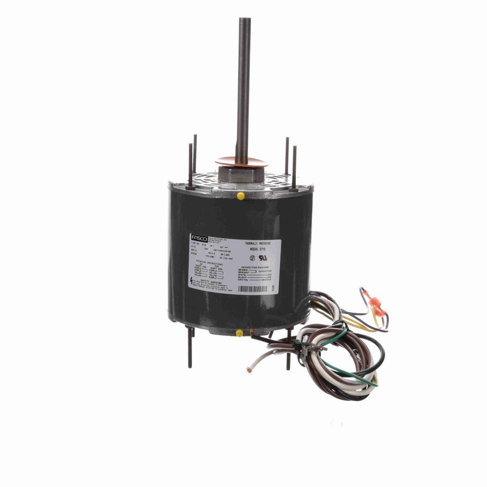 D713 Fasco Motor 1/2 HP, 825 RPM, 208-230 V, 1 Phase