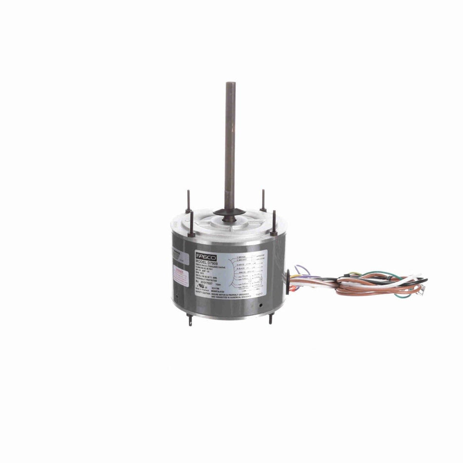 D7909 Fasco Motor 1/4 HP, 1075 RPM, 208-230 V, 1 Phase