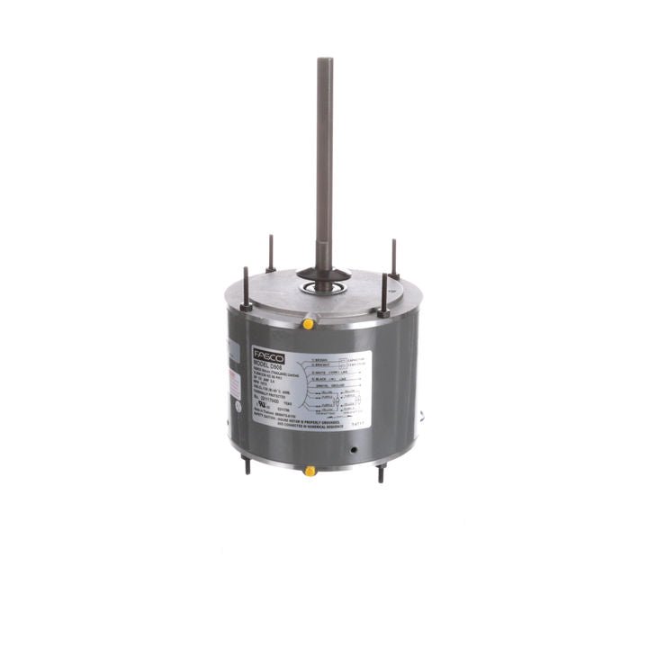D908 Fasco Motor 1/3 HP, 1075 RPM, Encl 208-230 V, 1Phase