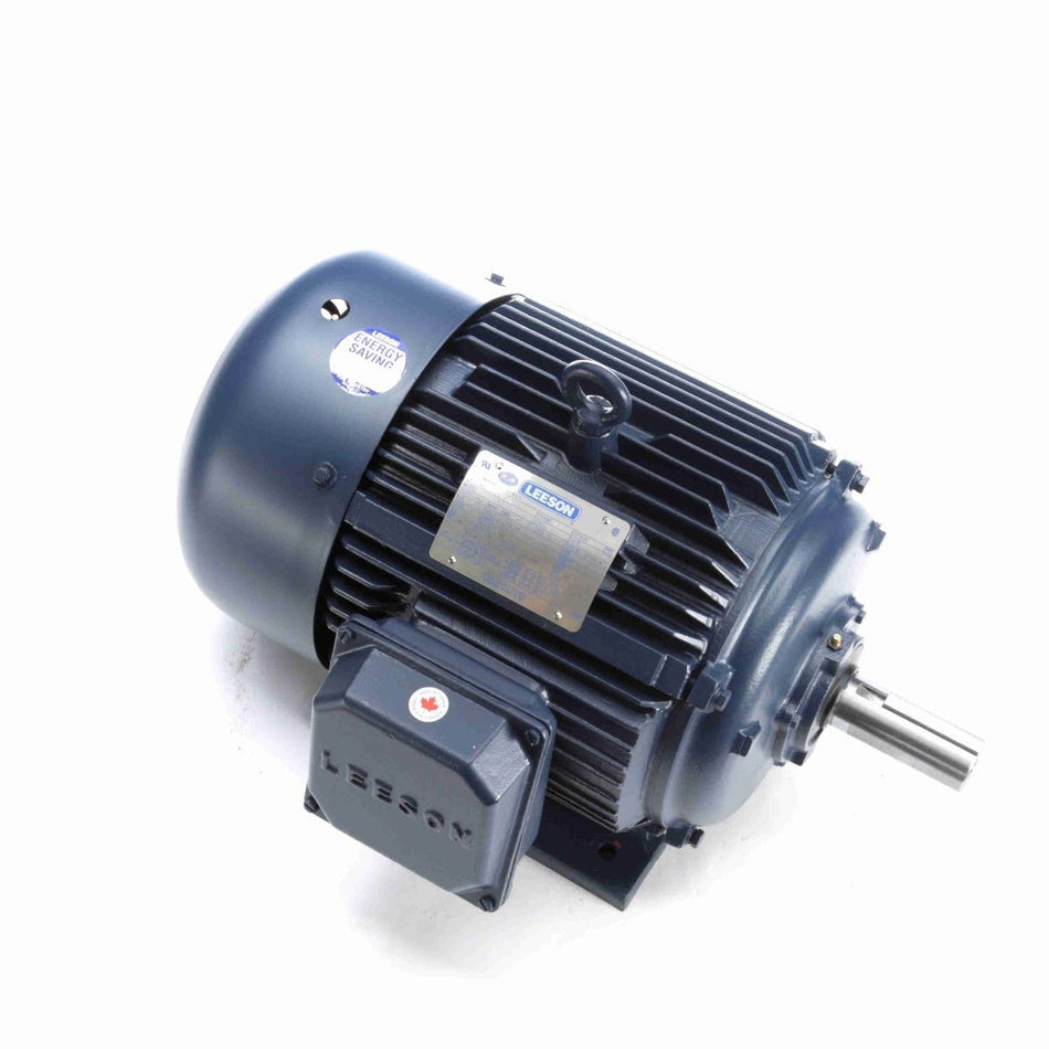 G151355.22 Leeson AC Motor 5HP 900RPM 254T TEFC 208 - 230/460Volt Three Phase - Square One Electric Motors & Pumps