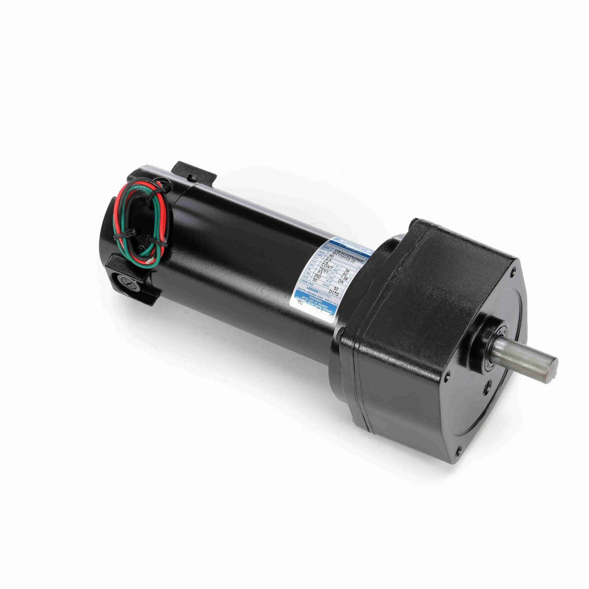 M1135109 Leeson Gear Motor 1/4HP 50RPM 34 TENV 90V DC - Square One Electric Motors & Pumps
