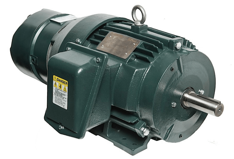 0054SDBA44A - P Toshiba Brake Motor 5hp 1800rpm 184TC TEFC 230/460V 3 Phase - Square One Electric Motors & Pumps