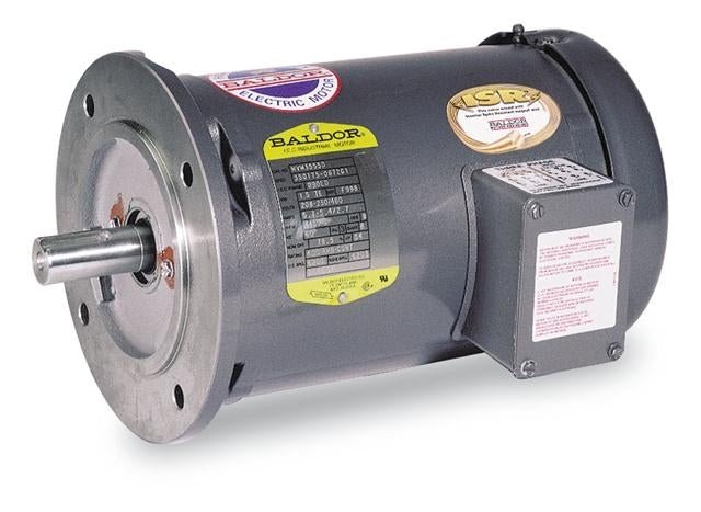 EMVM3613D Baldor Motor 5HP 3600RPM D100LD TEFC 208 - 230/460 Volt 3 Phase 35Q175Q060G1 - Square One Electric Motors & Pumps