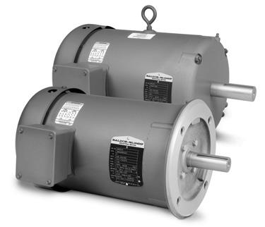 EM3609 Baldor Motor 2HP 1725RPM 184 TEFC 208 - 230/460 Volt 3 Phase 35L108N909G1 - Square One Electric Motors & Pumps
