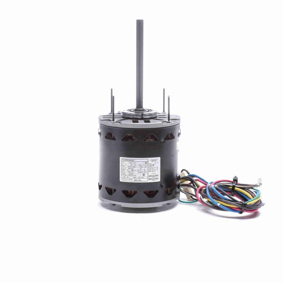 BD1106 Century Motor 1HP 1075RPM 48Y OPEN 208 - 230 Volt 1 Phase - Square One Electric Motors & Pumps