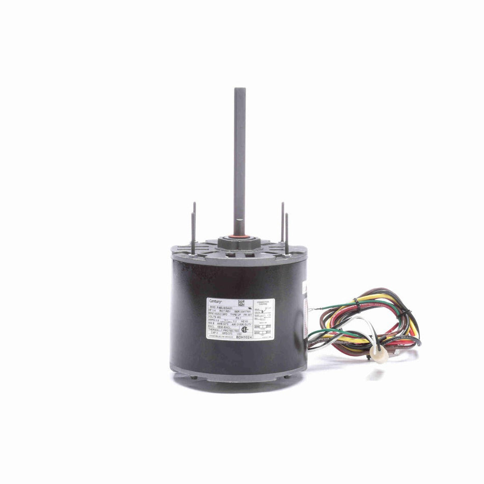 BDH1024 Century Motor 1/4HP 1625RPM 48Y SEMI ENCL 460 Volt 1 Phase - Square One Electric Motors & Pumps