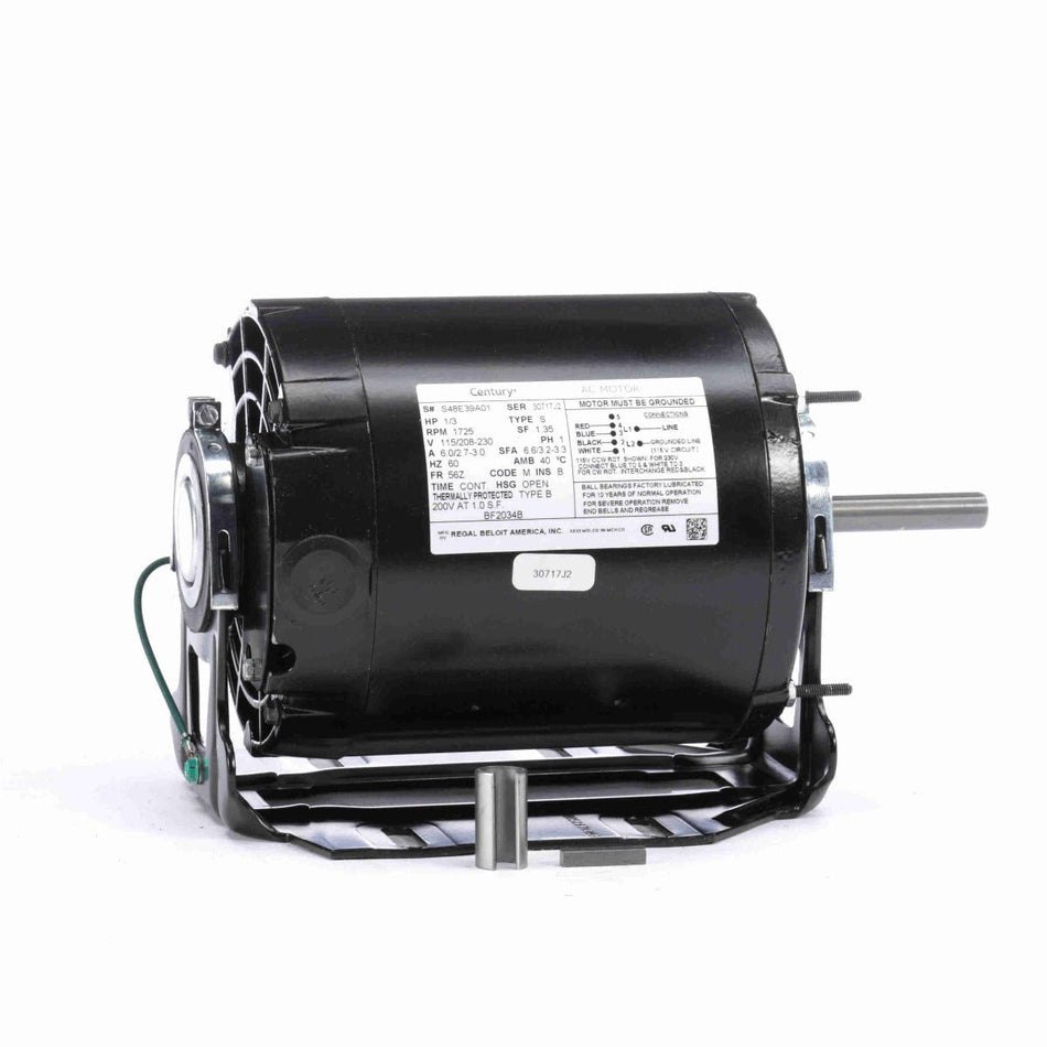 PD6004 US Motor 1/3hp - Fan Motor - Square One Electric