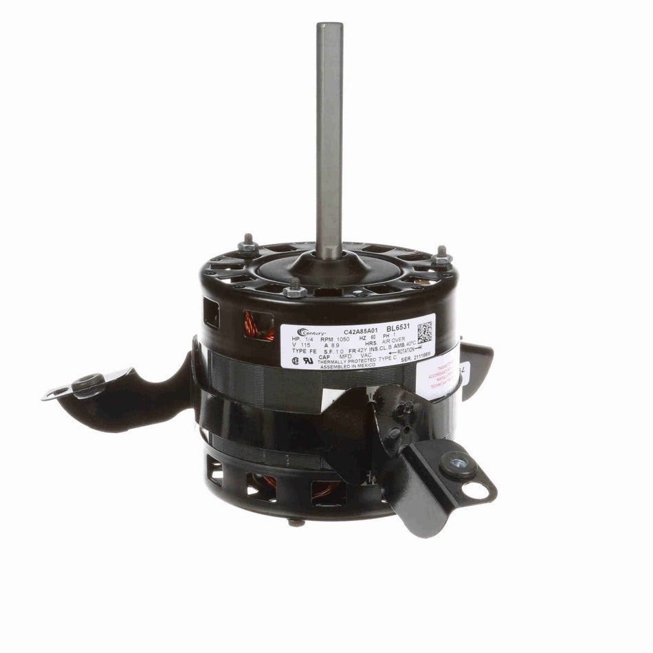 BL6531 Century Motor 1/4HP 1050RPM 42Y OAO 115 Volt 1 Phase - Square One Electric Motors & Pumps