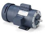 114165.00 Leeson Brake Motor 1/3HP 1800RPM 56 TENV 115/208 - 230V 1PH - Square One Electric Motors & Pumps