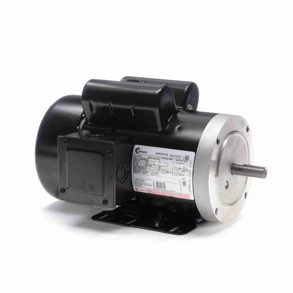 C832 Century Motor 2HP 1725RPM P56HC TEFC 208 - 230/115 Volt 1 Phase - Square One Electric Motors & Pumps