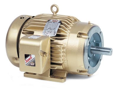 CEM3616T Baldor Motor 7.5HP 3600RPM 184TC TEFC 230/460 Volt 3 Phase 36A002S428G1 - Square One Electric Motors & Pumps