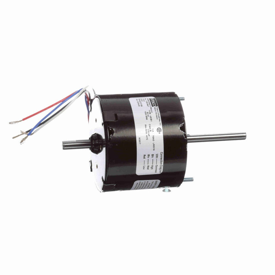 D1139 Fasco Motor 1/50 - 1/80 - 1/125HP 1500RPM 5" Open 115Volt 1Phase - Square One Electric Motors & Pumps