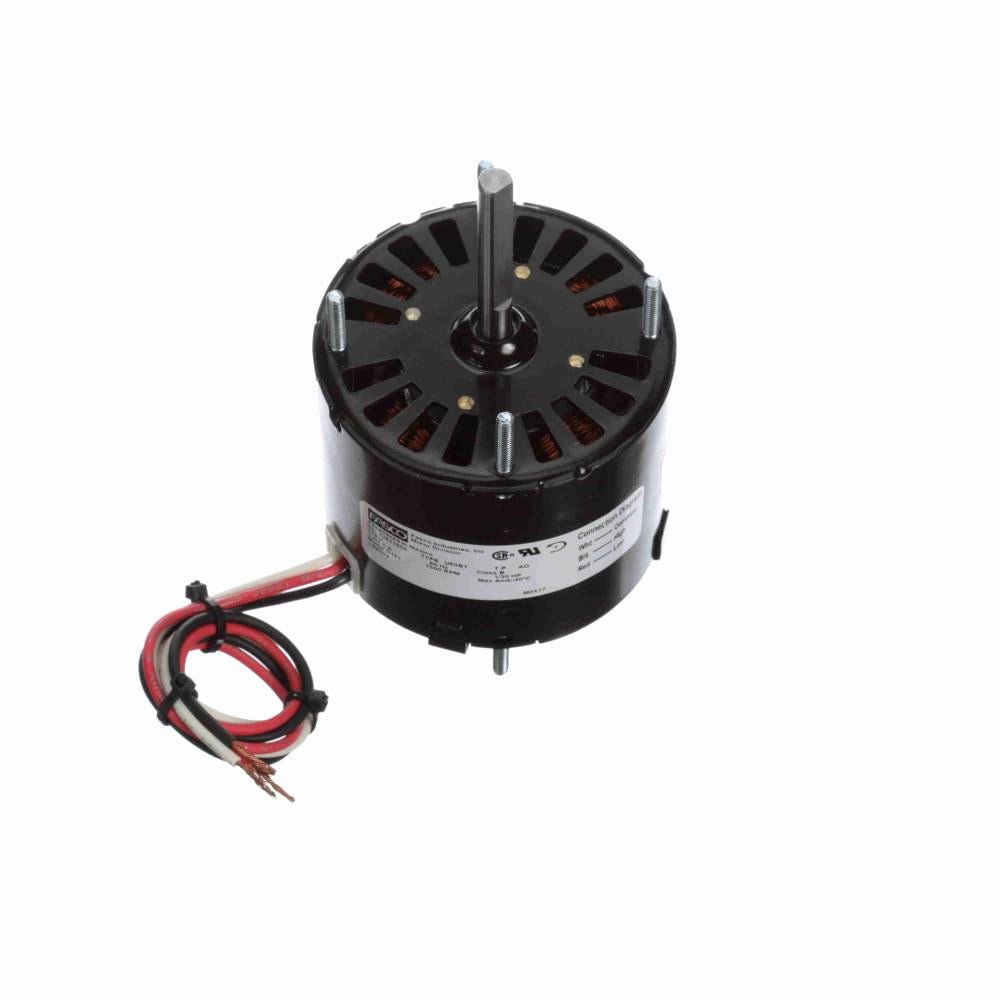 D181 Fasco Motor 1/40 HP, 1550 RPM, 115 V, 1 Phase, 2 Speed